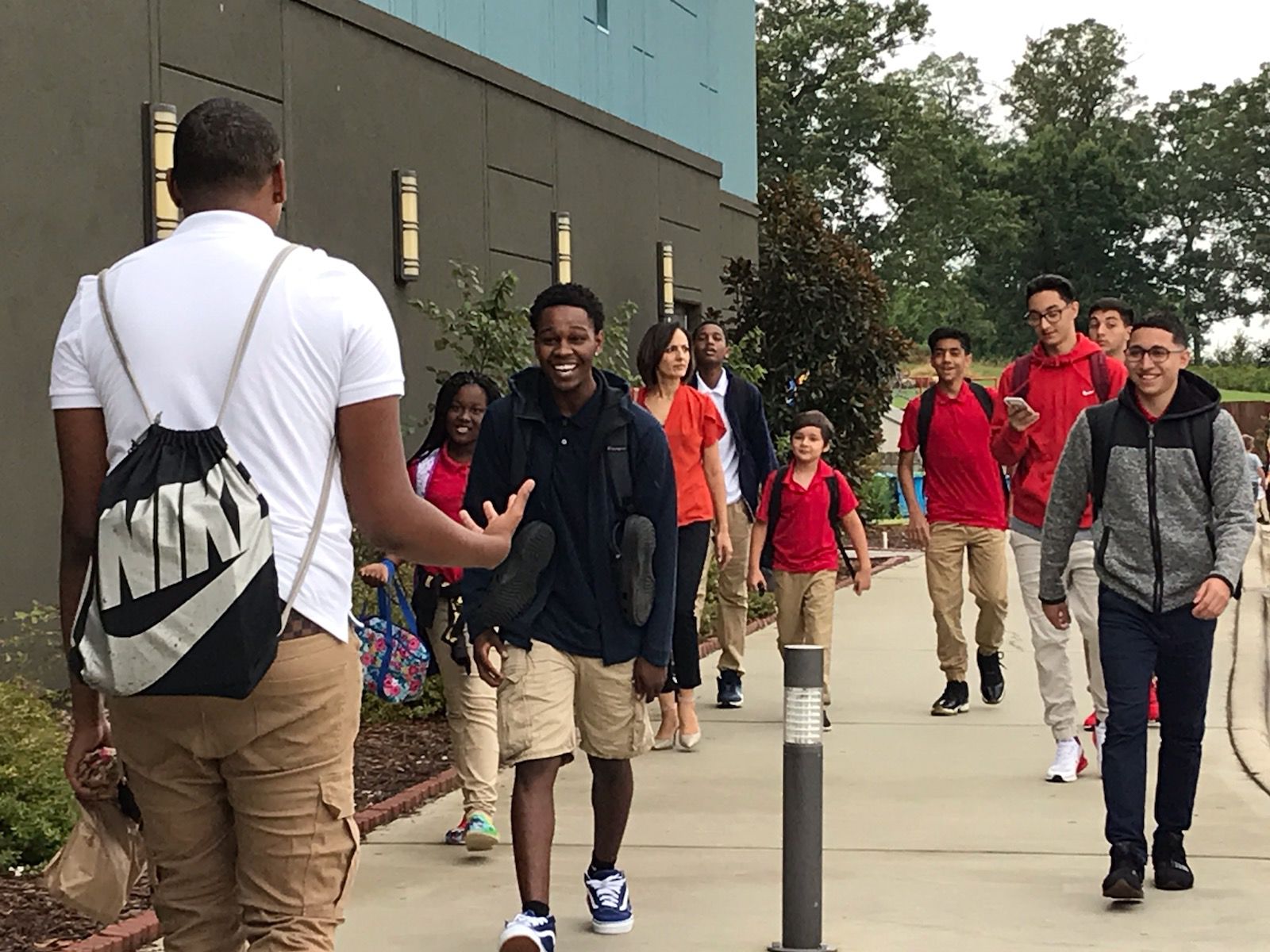 CIS first day of school